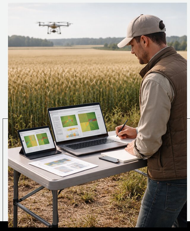 Система AI прогнозирования урожайности для точных агрономий в Сургуте