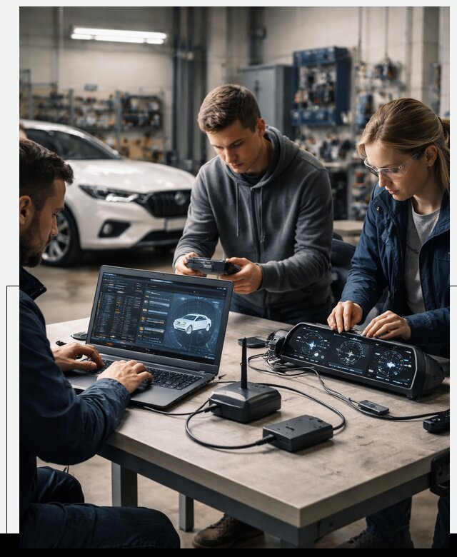 Разработка Connected Car и ПО для автопрома в Сургуте