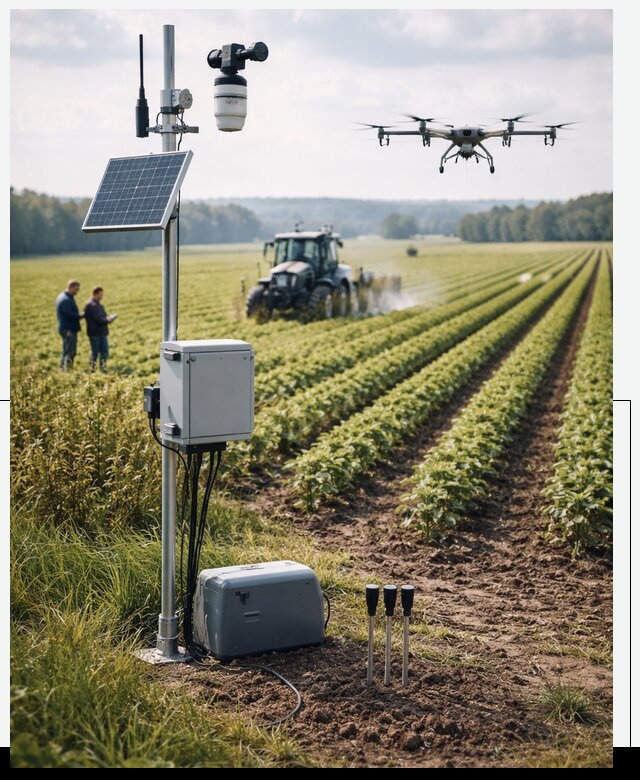 Разработка IoT мониторинга полей в Сургуте от 8689 р. | АвикейСрг